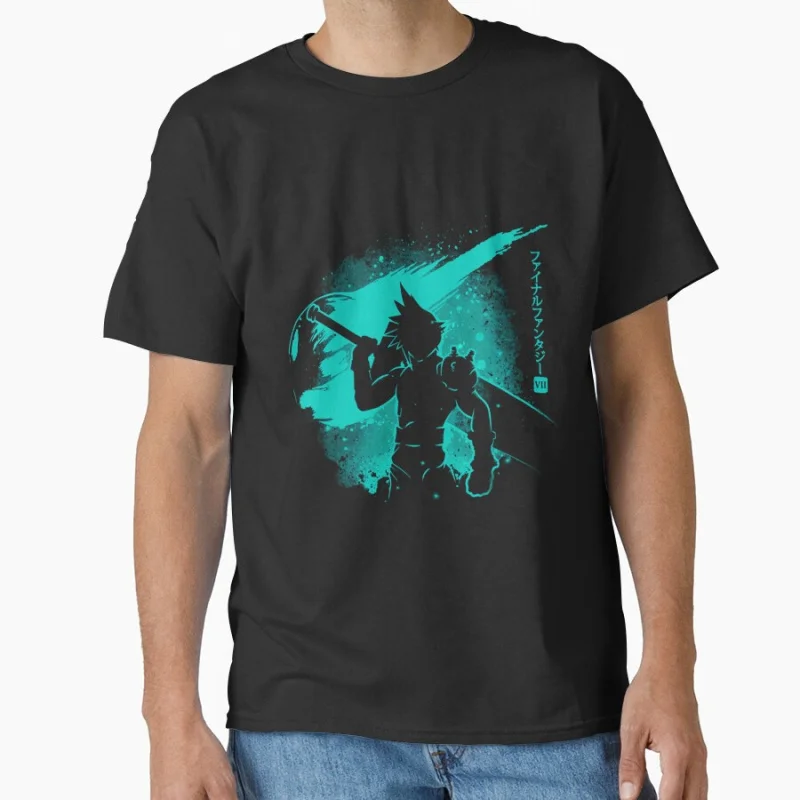 

Final Fantasy Vii T-ShirtThe Ex Soldier Style jrpg video game T Shirt for men 100% cotton large size Adult tops S-6XL