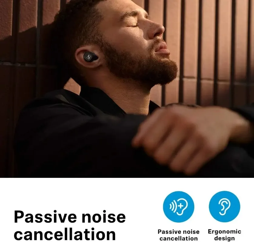 Беспроводные наушники Sennheiser CX 400BT, оригинальные, с 7-мм динамиками, aptX HiFi, 20 часов работы от батареи, пассивное шумоподавление, Bluetooth 5.1, горячая новинка