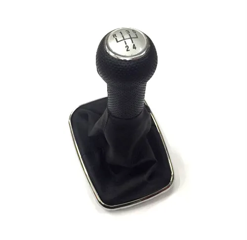 

Exquisite Show-Quality Gear Knob & Shift Boot (silver 5 Speed Pattern) For Golf Mk4 / Jetta / Bora Mk4