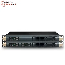 Professional post-stage digital power amplifier two or four channel 1U stage performance hifi fever conference home theater ampl