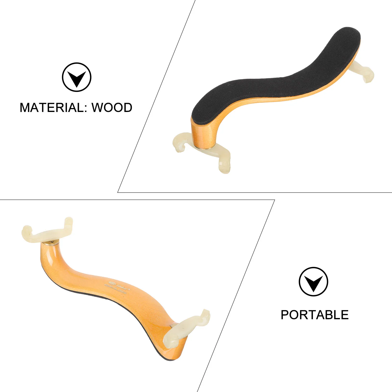 

Violin Shoulder Rest Playing Bracket Professional Accessory Support Mini Comfortable