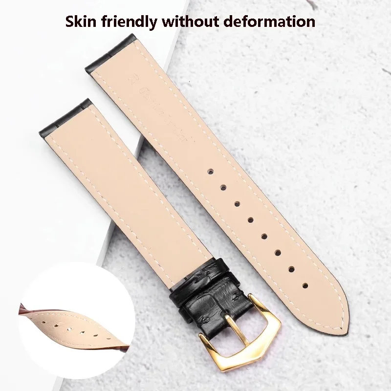 Genuine Leather Watch Strap For PP Patek Philippe Grenade 5167Ax  20mm 21mm 22mm Bracelet   Men's Women Watchband Chain