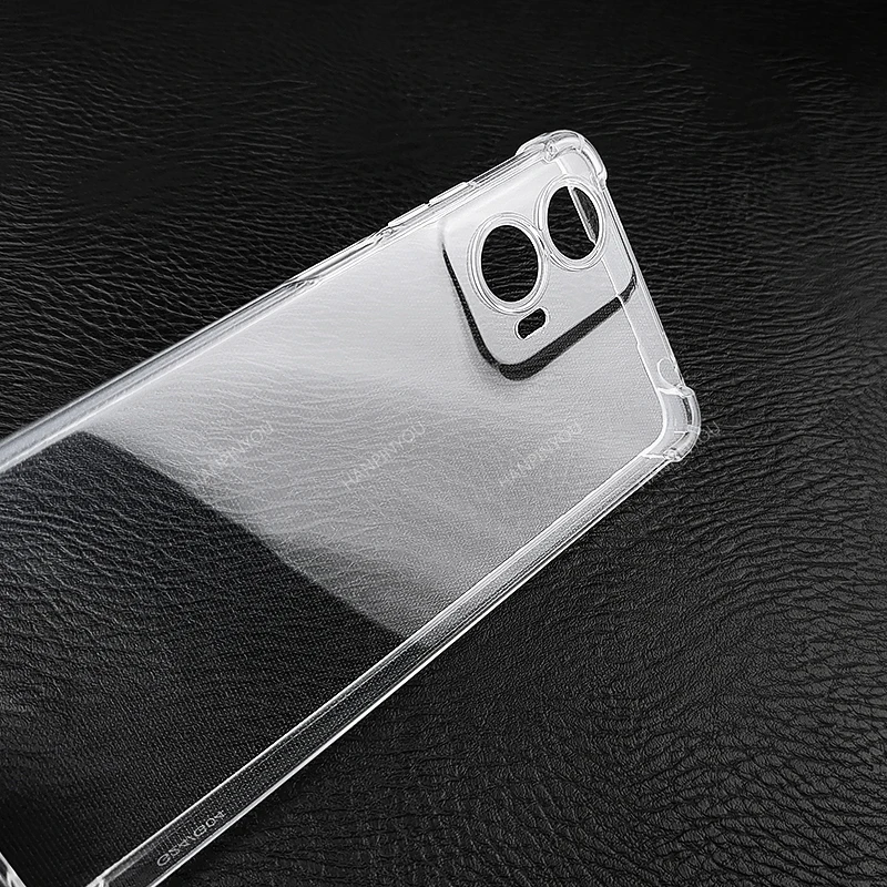 Anti-fall Casing For Motorola Moto G75 G55 G84 G64 G54 G34 G04 G24 Power G04s Soft Silicone Transparent Case Shockproof Cover