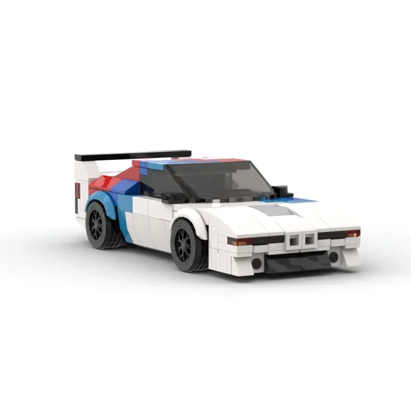 Moc Speed M1 Racer Cars City Sports Vehicle Building Blocks Creative Garage Toys for Boys Classic