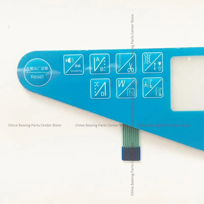 JACK A4 Operation Panel Sheet Board Membrane Electric Control Box Film Keypad Switch Paper Sticker Industrial Sewing Machine