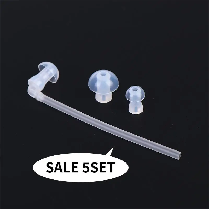 * New Sale 20Pcs Hearing Aid Ear Tips Silicone Earplug Domes For BTE,ITE And Pocket Hearing Aids Ear Bud Replacements