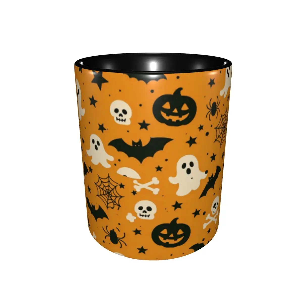 Kawaii Spooky Ghosts Halloween Gift Mug for Friends Cute Coffee Cup Present for Office