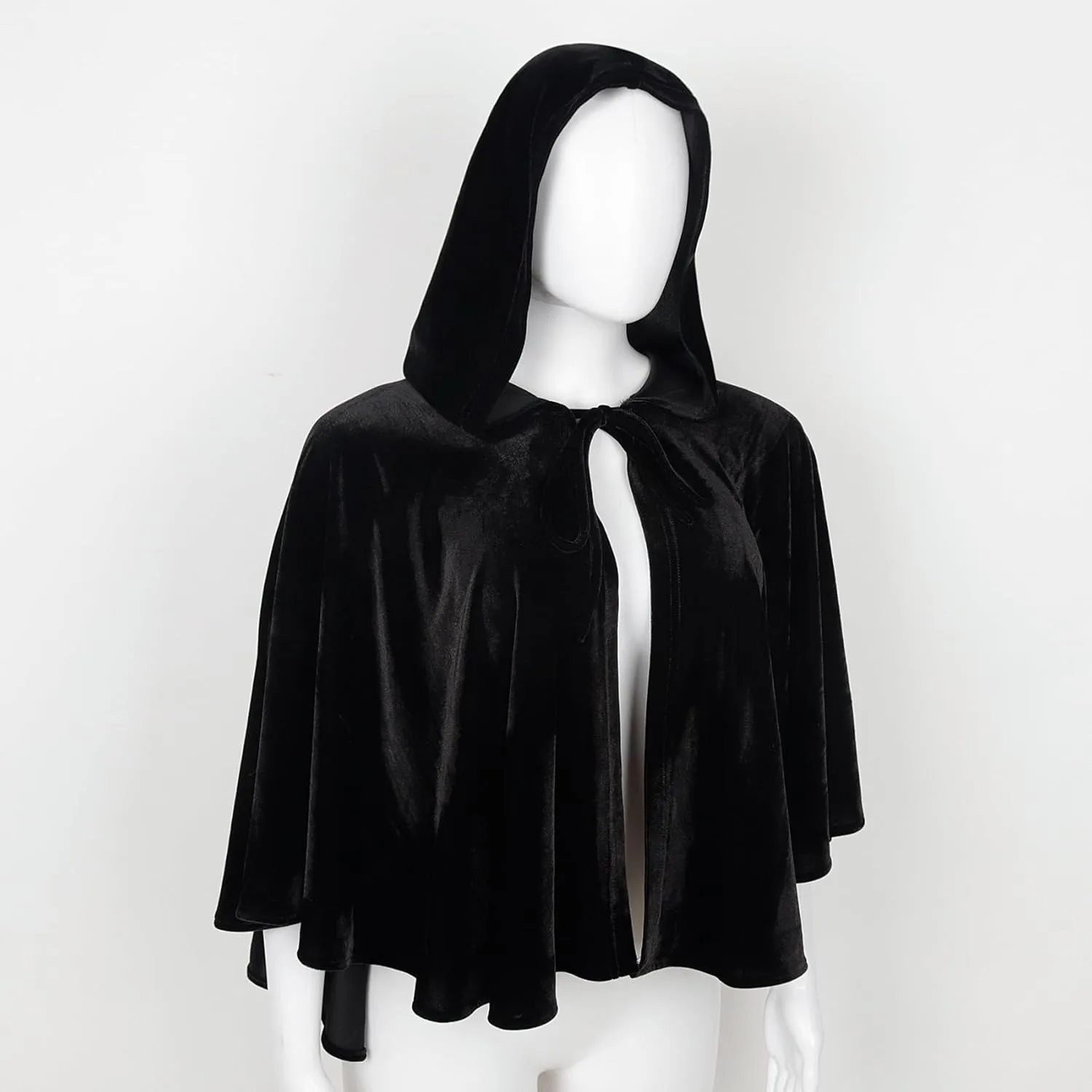 Cosplay Vintage Mittelalterlicher Gotischer Kapuzenumhang Dünner Mantel Damen Vampir Teufel Creed Umhänge Piraten Halloween Cosplay Kostüme – Detail 3