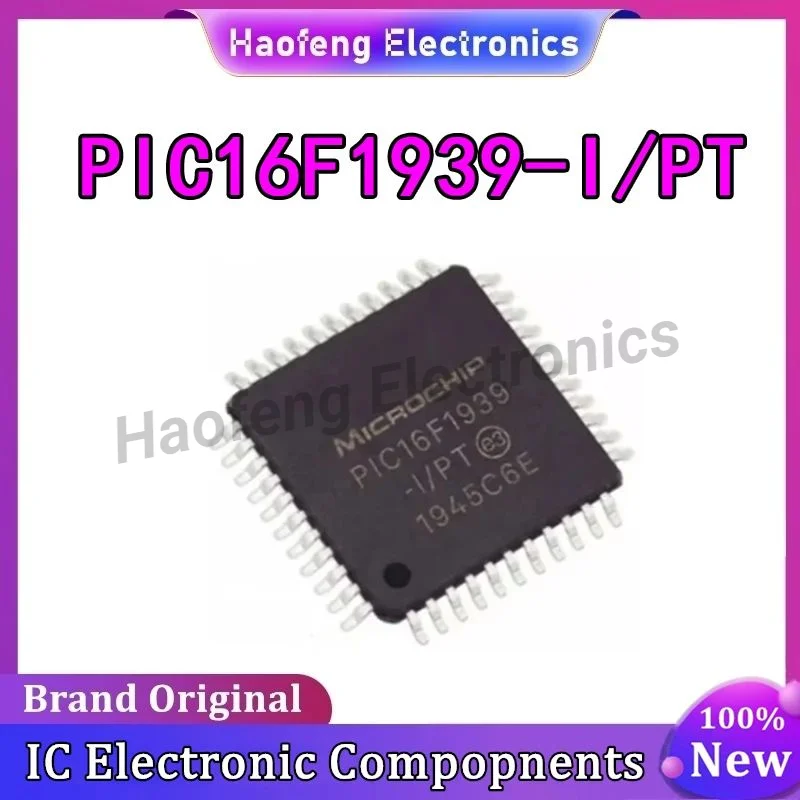 

5 шт. PIC16F1939-I/PT PIC16F1939-I PIC16F1939 PIC16F PIC16 PIC IC MCU чип TQFP44 100% новый оригинал на складе