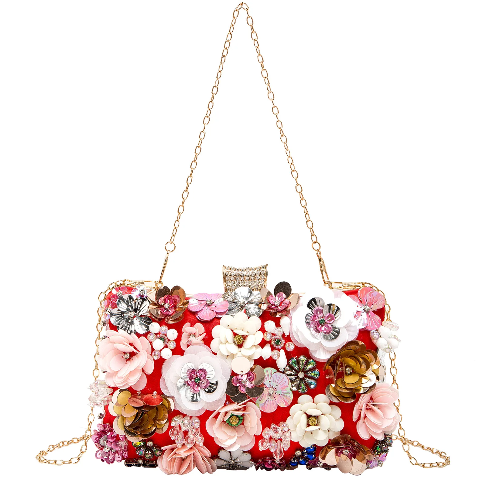 

Точечная вечеринка, женская свадебная сумка, ужин, ручная работа, расшитая бисером цветок, банкетная сумка Bolsos Lujos Marcas Famosas, роскошные сумки