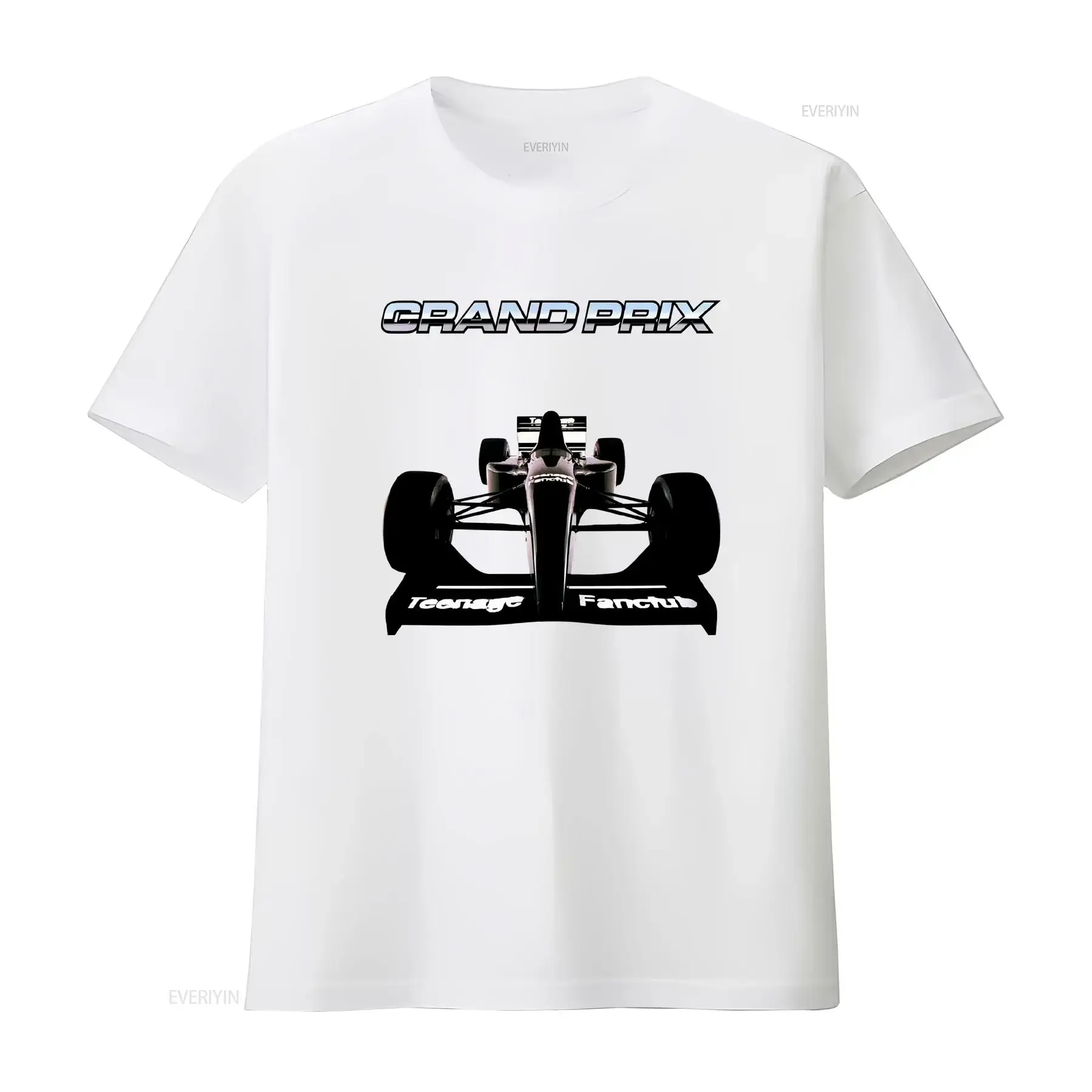 T Shirtnage Fanclub Grand Prix Album Cover Logo Shirt Size S 3XL vintage Washed Stretched Casual designer clothes streetwear