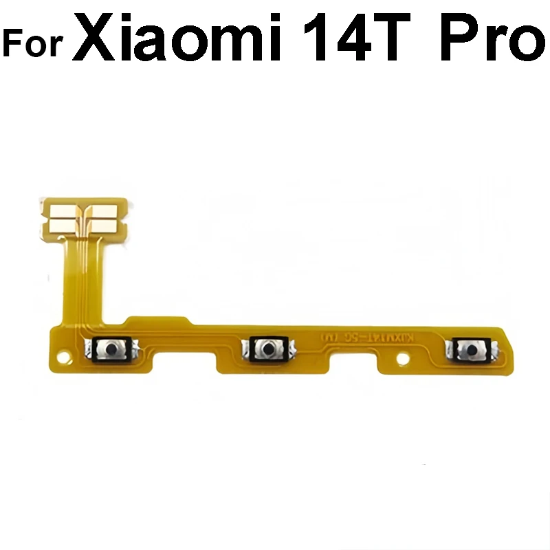 Power Volume Side button Flex Ribbon Cable Spare Parts For Xiaomi  14 15 14T 15T 14T Pro 15 Ultra 14 Civi