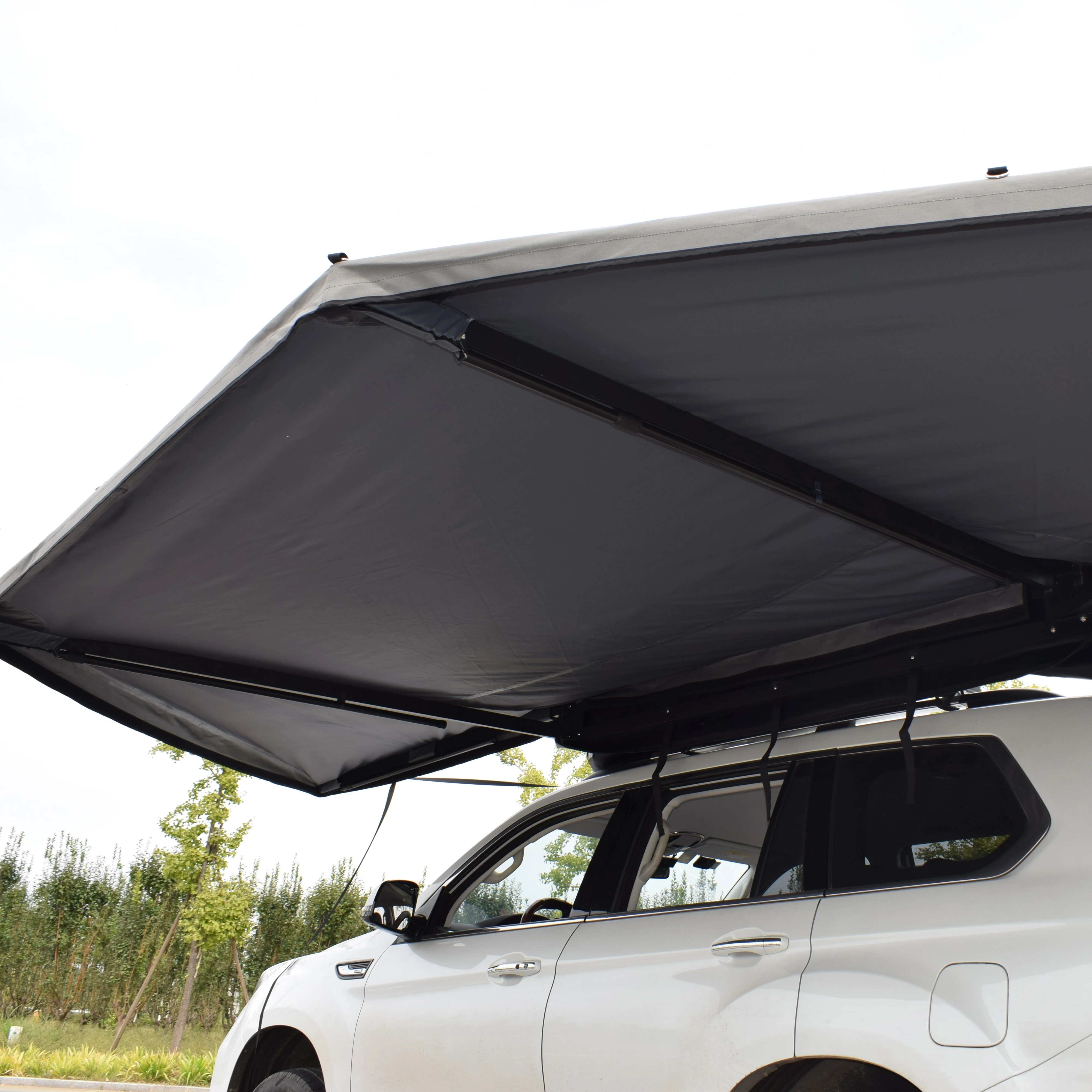 

270 Degree 600D Oxford Waterproof Awning Camping 4x4 Standing Awning
