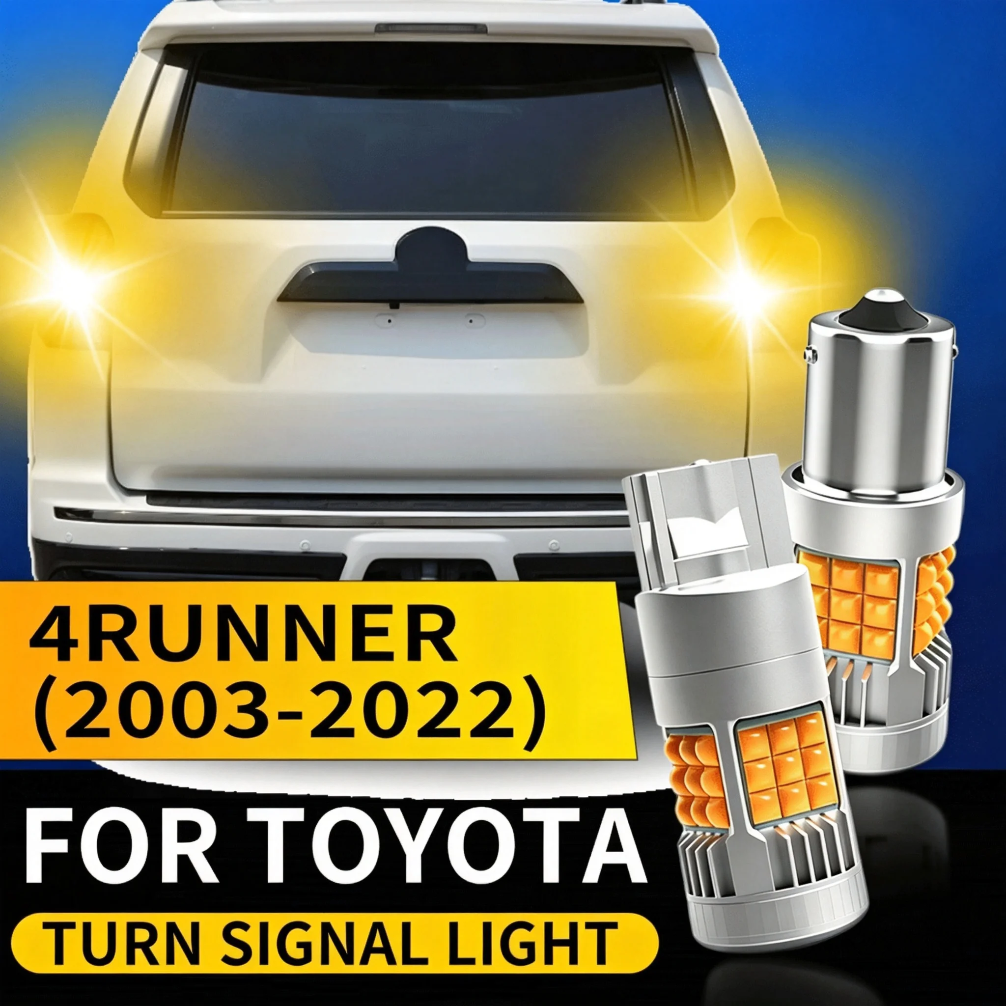 For Toyota 4Runner LED Turn Signal Light Bulb Blinker Direction Indicator 2003 2004 2006 2007 2008 2011 2013 2015 2018 2022 2022