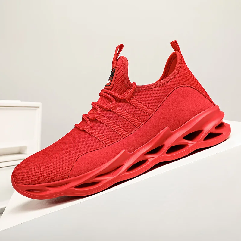 

ELUVA Men's Casual Sneakers Running Shoes Lightweight Breathable Mesh Non Slip Athletic Gym Workout Wear Resistant Walking Shoes