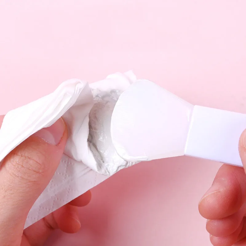 3 pçs máscara aplicador escova de silicone macio, mini maquiagem conjunto de beleza facial, escovas de limpeza viagem portátil ferramentas de cuidados com a pele