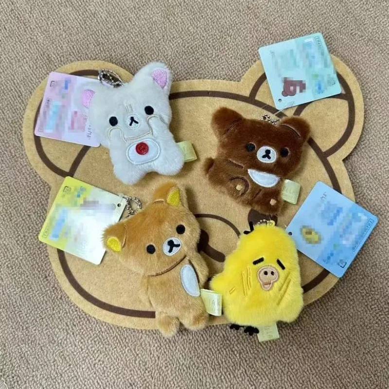 ตุ๊กตาการ์ตูนริลัคคุมะ อิโมจิ ตุ๊กตาผ้าพลัฌ ของเล่น กระเป๋า พวงกุญแจ อนิเมะ คาวาอี้ ตุ๊กตาคิริโอิริ ลูกเจี๊ยบโกรธ ตุ๊กตาหมี