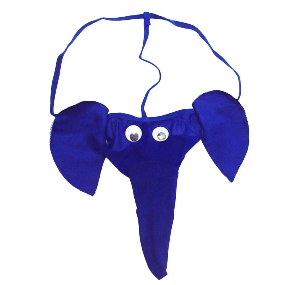 Briefs Chic Cartoon Club Men G String Strap Men Elephant Thong  Intimate Club Men Elephant Thong for Party