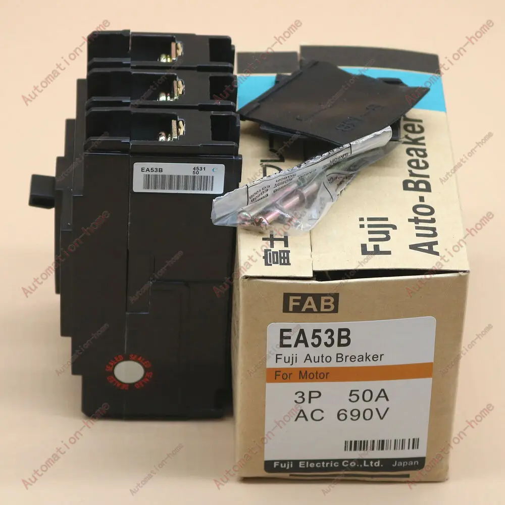 New FUJI EA53B 3P 50A circuit breaker Expedited Shipping#QW