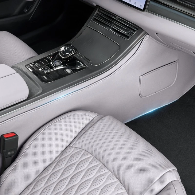 

Для BYD Han EV DM-i водительское пассажирское сиденье, боковая противоударная подушка, кожаная защитная подушка, внутренний коврик против грязи и царапин