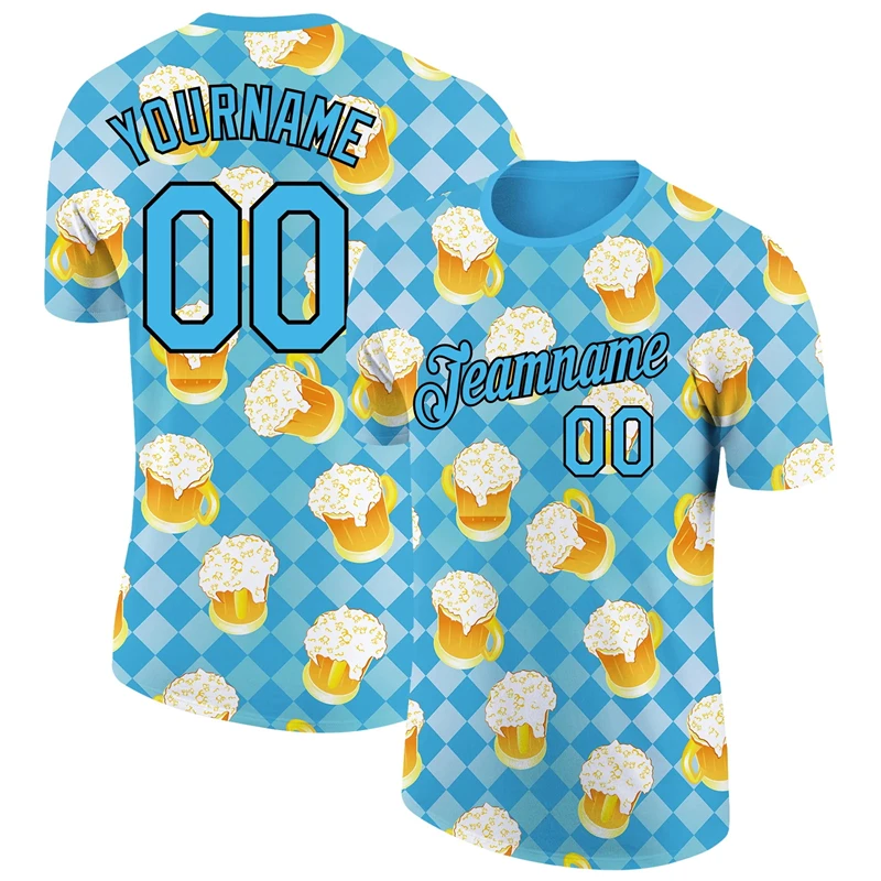 

Футболка с 3D принтом на заказ, немецкий Октоберфест, фестиваль пива, костюм, футболки с рисунком фестиваля пива, мужская одежда, топы в стиле Харадзюку