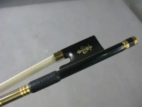 

good balance Nice black Carbon fiber VIOLA bow 4/4