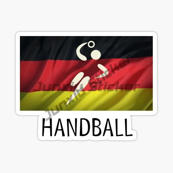 Sweden Germany Spain North HANDBALL Sports Moto Bumper Window Car Accessories Vinyl Self-adhesive Decals