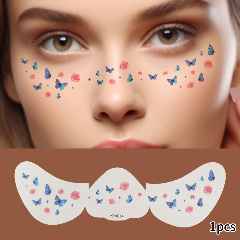 1PC Face Fake Freckles Tattoo Sticker Freckle Makeup Patch Waterproof Long-lasting Natural Freckle One-time Tattoo Stickers