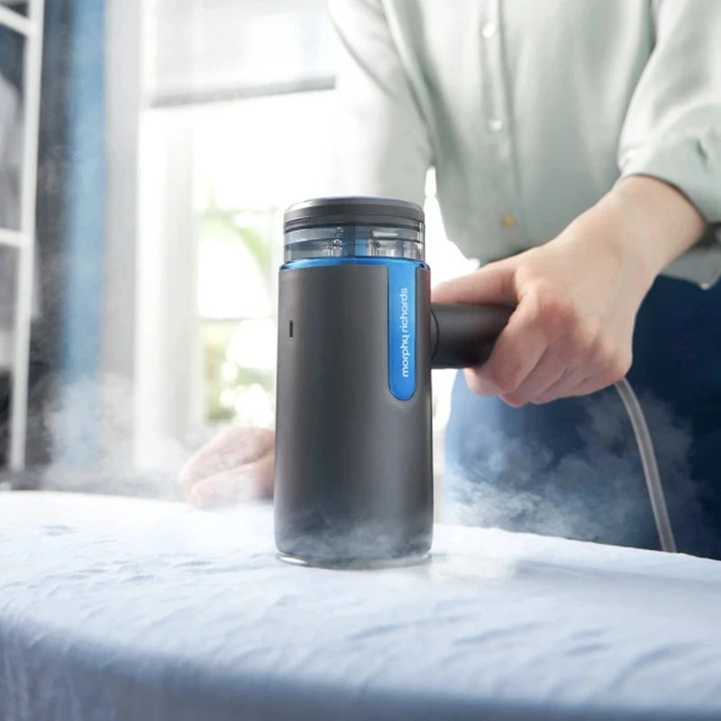 Morphy richards handheld ferro de engomar de vestuário 1000w tecido doméstico ferro a vapor 100ml mini portátil rápido-calor para roupas de engomar