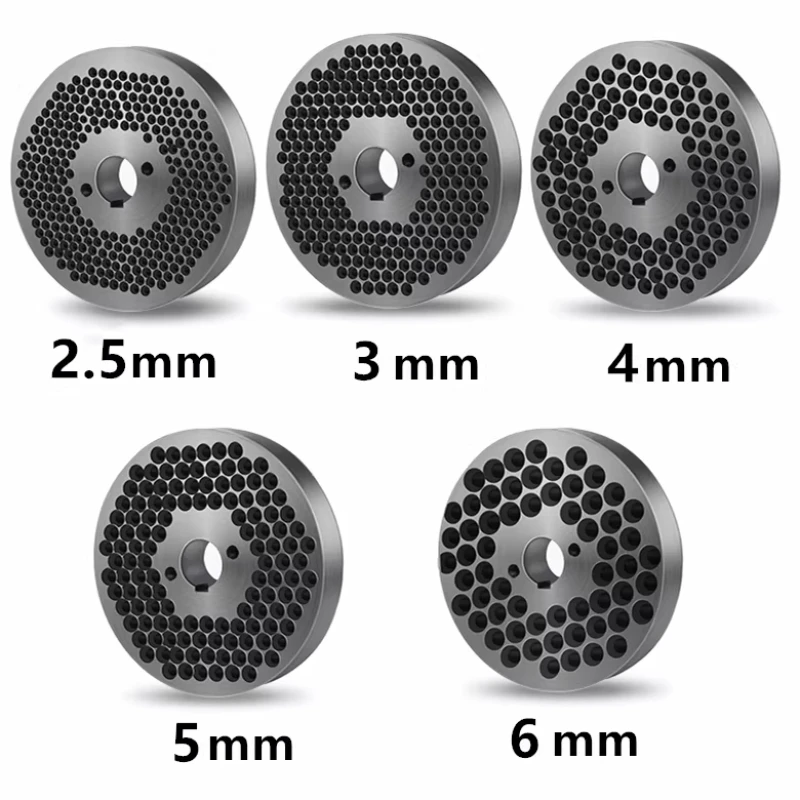 Feed pellet machine grinding plate template 125/150/160/210/230/260/300 pressure plate pelleting accessories