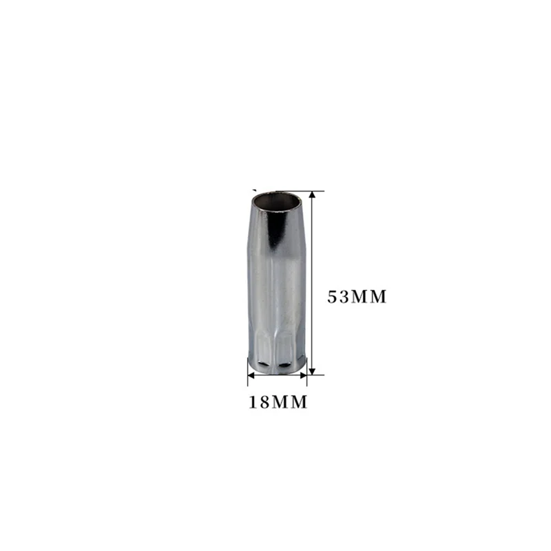ABLN-24PCS consumibles de soplete de soldadura 15AK soporte de punta de boquilla de Gas de soplete MIG de 15AK accesorios de repuesto de soplete de soldadura MIG