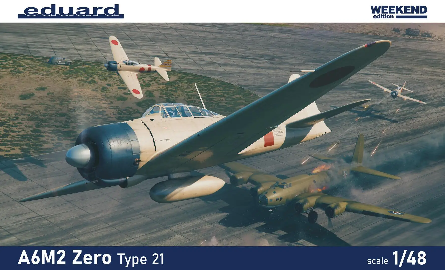 

Eduard 84189 1/48 A6M2 Zero Type 21 Weekend Edition (Plastic model)