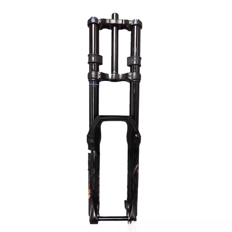 Double shoulder front fork air pressure fork 36 pipes 180 stroke damping barrel shaft high strength soft tail downhill