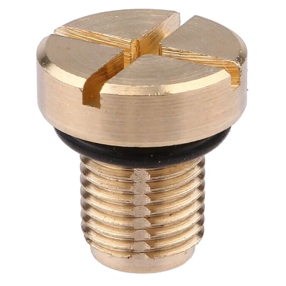 

Bleeder Screw Radiator Expansion Tank Screw Copper Plastic High Durability Easy Install Radiator Bleed Valve Coolant Air Bleeder