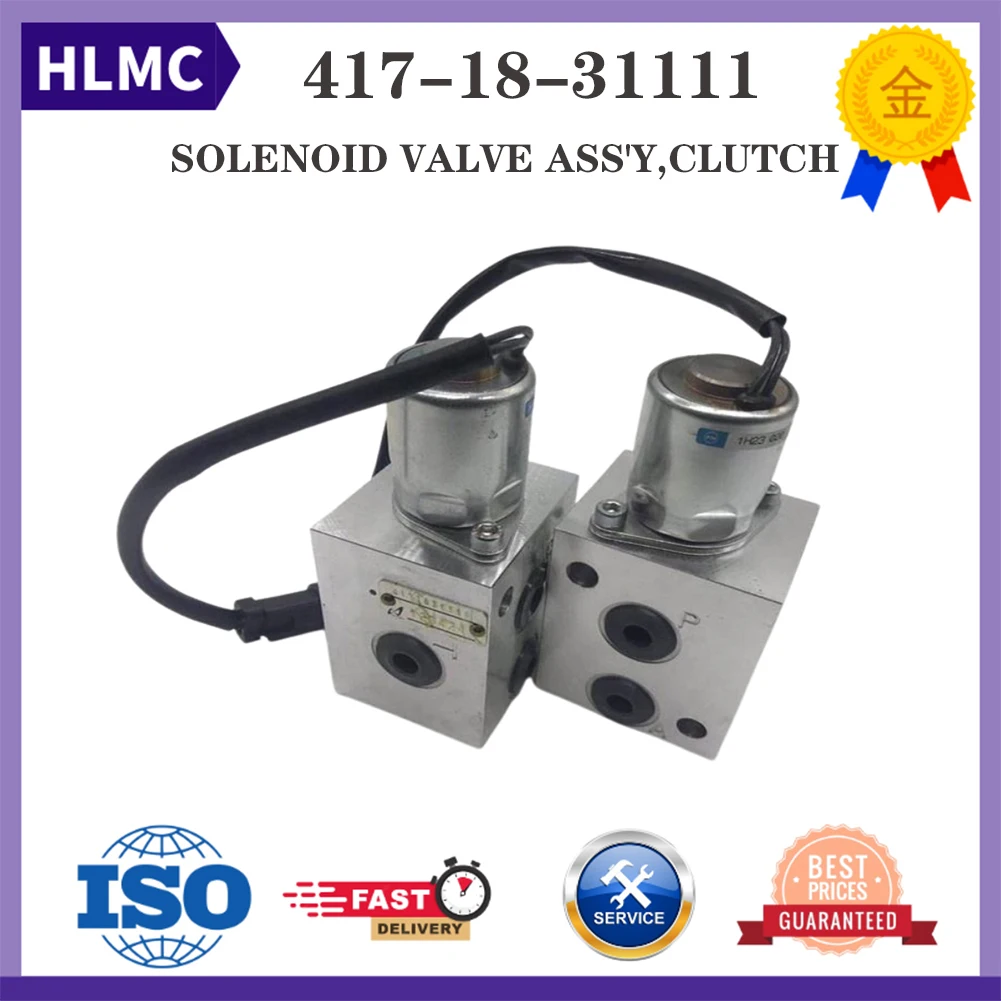 

WA150-6 WA200-6 WA250-6 WA320-6 WA150L-5 WA200-5L WA250-5L WA320-5L Loader Solenoid Valve Assy 417-18-31111