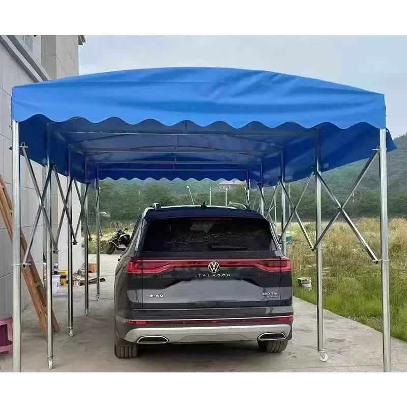 Folding Portable Waterproof Winter Outdoor Car Sun Shade Canopy Tent and Parking Lot Cover Shades Tents for Sale