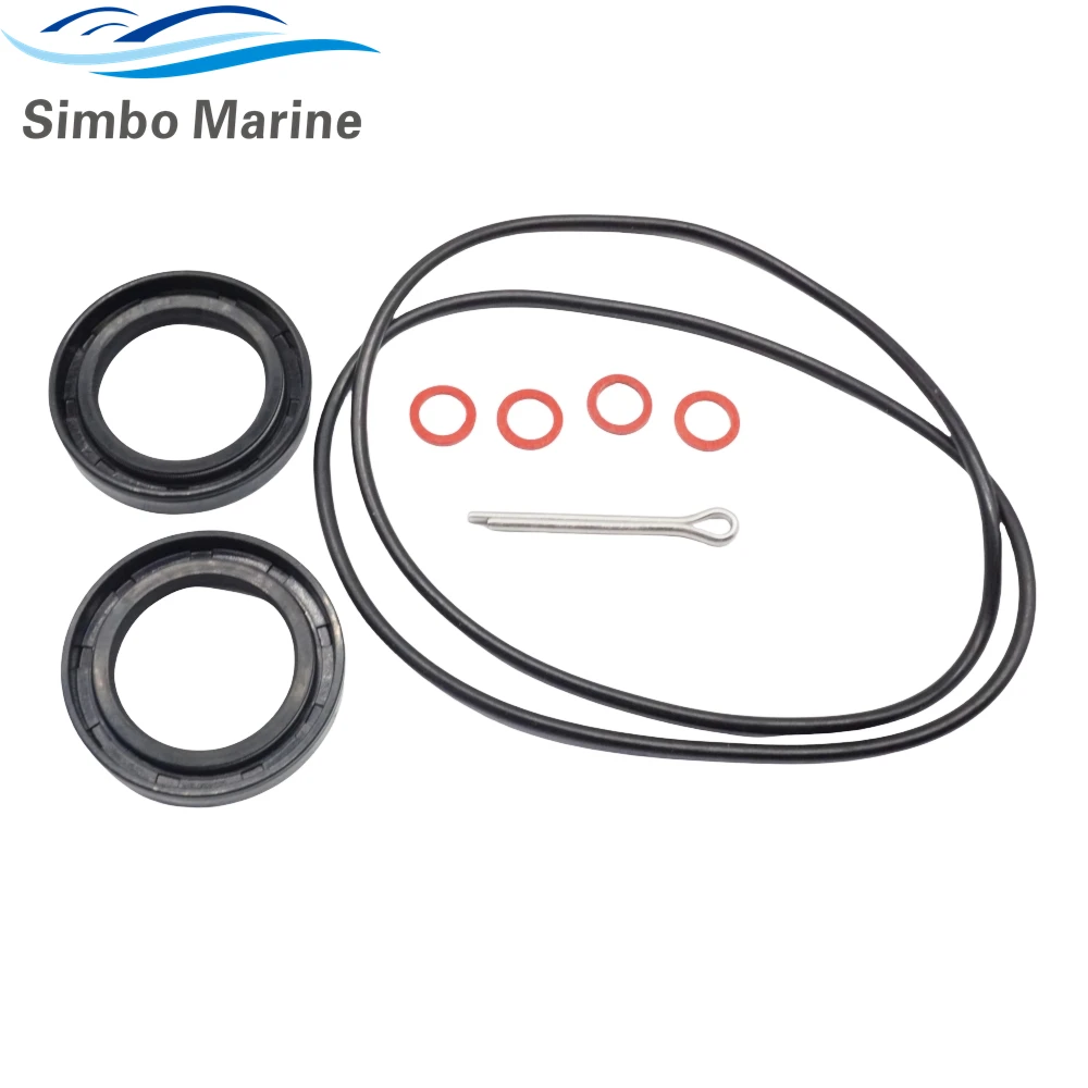 Outboard Lower Unit Gearcase Propeller Shaft Oil Seal Kits 93101-30M17 Yamaha 2/4-stroke 200 225 250HP  O-ring 93211-04384