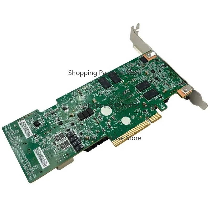 Expansion Card for Server, 8 Port, 12 Gbps, SAS, SATA, NVMe Disk, PCIe4.0, X8 Host Interface, 8GB Cache Network Array Card, 3260