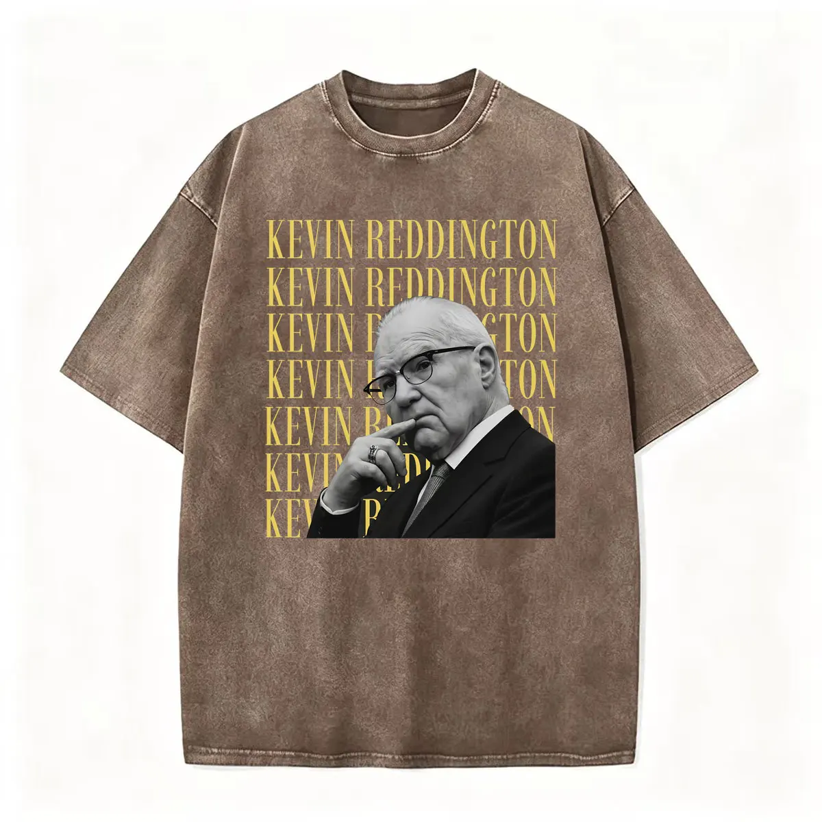 Vintage Washed Kevin Reddington Attorney T Shirt Men Women Fashion Trend High Street T-shirts Casual Cotton Short Sleeve T-shirt
