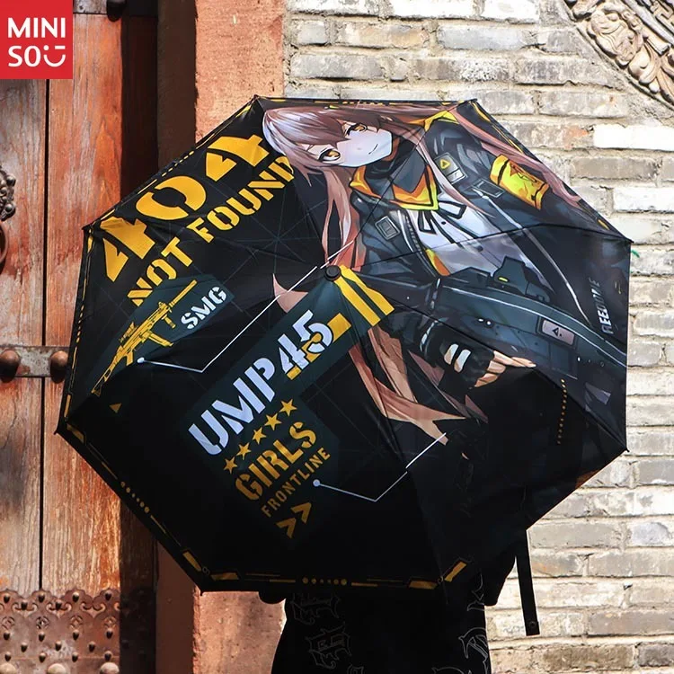 

Anime Character Foldable Umbrella - Hu Tao/Ganyu/Rem/Kurumi/Zhongli/Skadi All-Weather Fan Merch