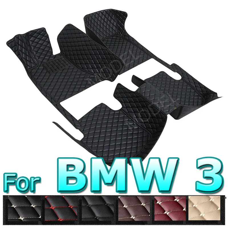 

Car Floor Mats For BMW 3 F30 E90 330i 335i 320i Five Doors 2008 2009 2010 2011 2012 Foot Pads Carpet Cover Interior Accessories