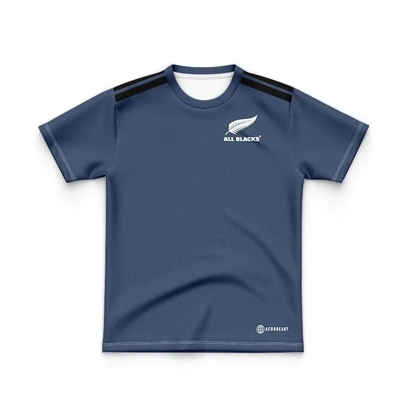 2023 NEW Kids ZEALAND ALL BLACKS AWAY RUGBY Ireland JERSEY