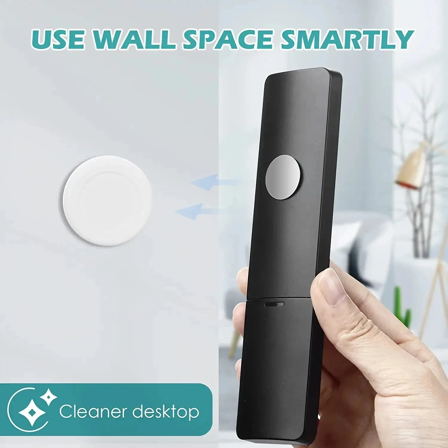Cable Organizer Magnetic Wall Hooks Hanger Strong Hooks Sticker Suction Cup Sucker Remote Control Storage Holder Home Organizer