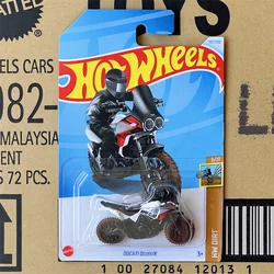 2024-197 HOT WHEELS 1:64 DUCATI DESERTX Collection die cast alloy car model decoration gift