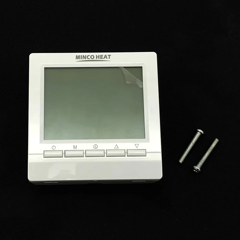 Programmable Gas Boiler Heating Temperature Regulator Hand Control Wireless AA Battery Thermostat with Kid Lock