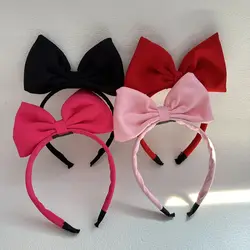 Red Black big Bow Knot Hairbands Hairpin for Women Girls Hair Accessories Hair Band Ties Headbands for Children Headdress