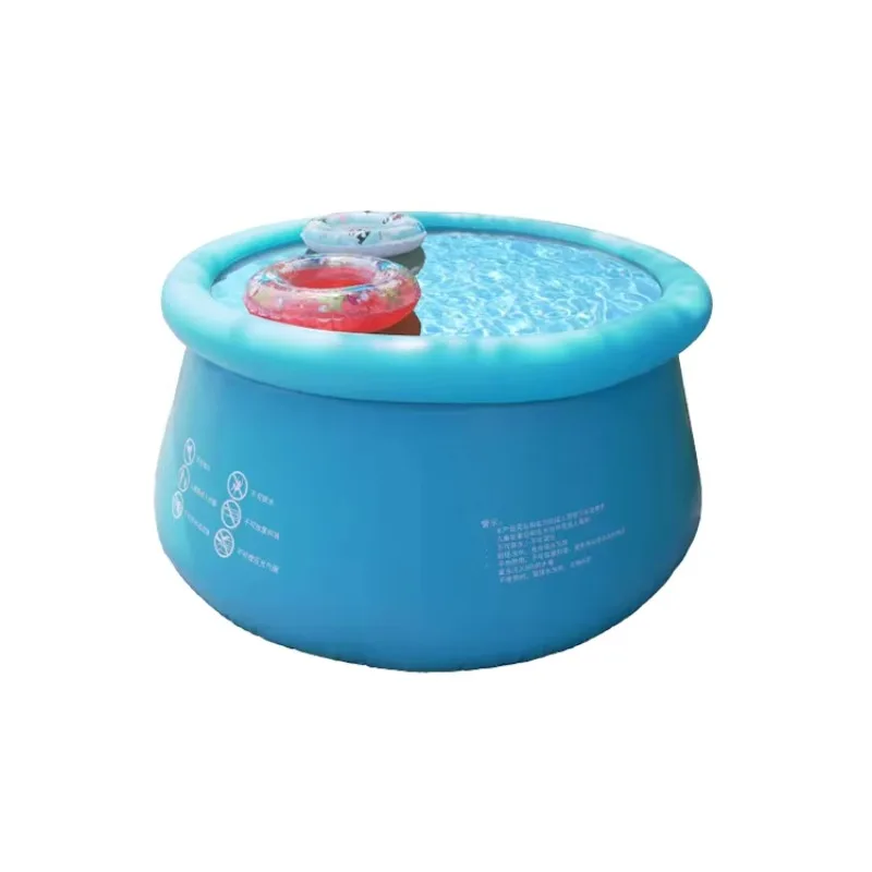 

Надувной шезлонг-бассейн из ПВХ, 6x5x0.6м, большой, полноразмерный, складной, для всей семьи, детей и взрослых, для сада и двора, 2026