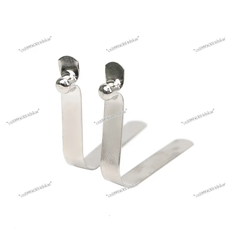 3mm-10mm Spring Leaf Telescopic Tube V-shaped Positioning Shrapnel Solid Marble Hollow Single Head Riveting Spring Buckle