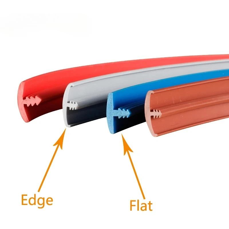 2 meter PVC T Strip Kantenverlijming Houten Paneel Rand Encloser Shield 14mm 18mm 22mm