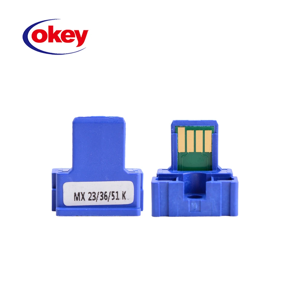4pcs 1Set Compatible Toner Chip MX-36 MX-23 MX-51 For Sharp MX2614